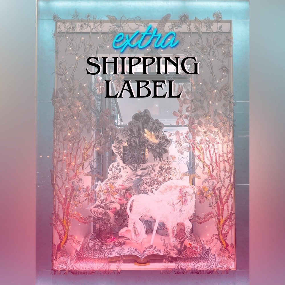 Extra Shipping Label